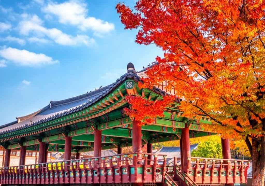 4N4Đ - LÃNG MẠN MÙA THU – LÁ VÀNG LÁ ĐỎ SEOUL – LÀNG CỔ HANOK NAMSANGOL