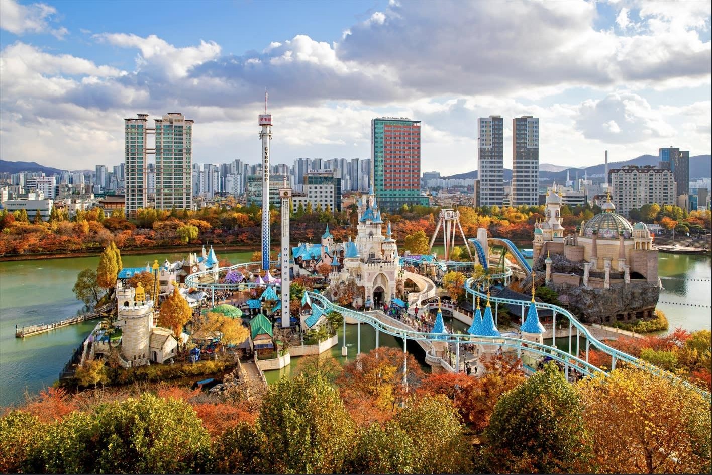 Ảnh ngày 3 — CUNG ĐIỆN GYEONGBOK – CÔNG VIÊN GIẢI TRÍ