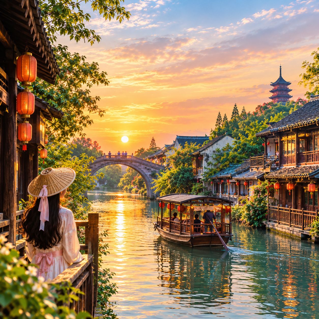 TRUNG QUỐC: THƯỢNG HẢI - Ô TRẤN - HÀNG CHÂU