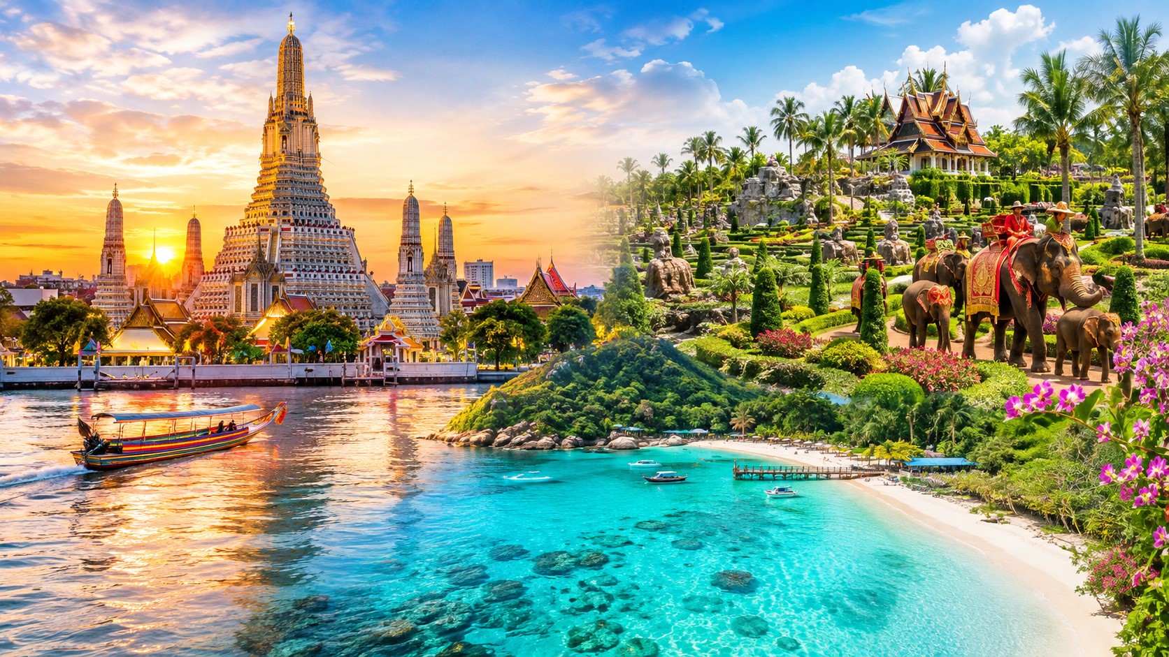 THÁI LAN | BANGKOK - PATTAYA - 5N4Đ
