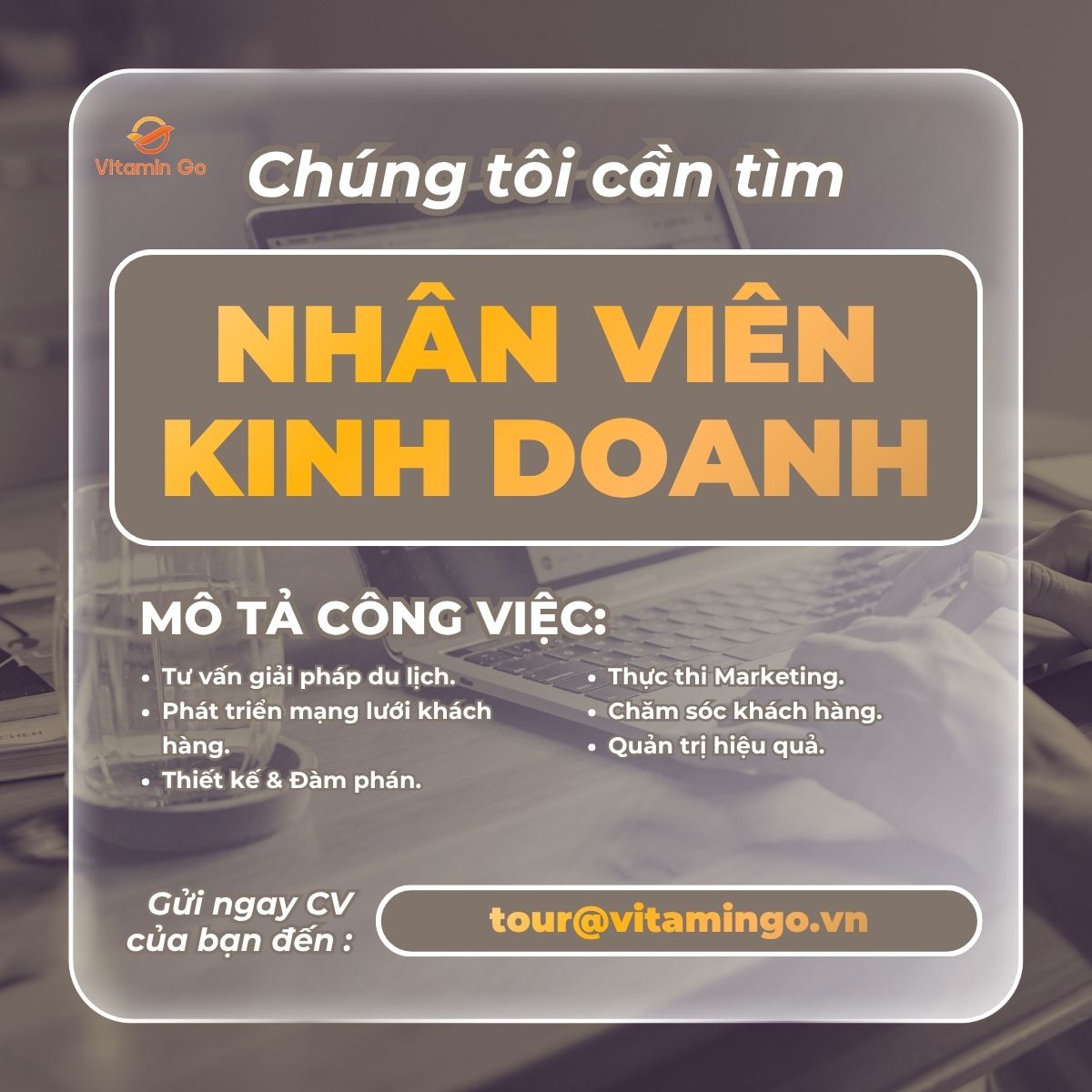 Tuyển Nhân Viên Tư Vấn Tour Du Lịch